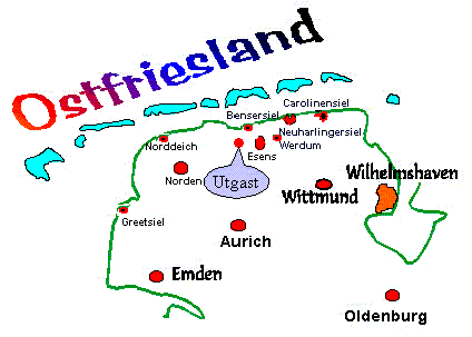Ostfrieslandkarte